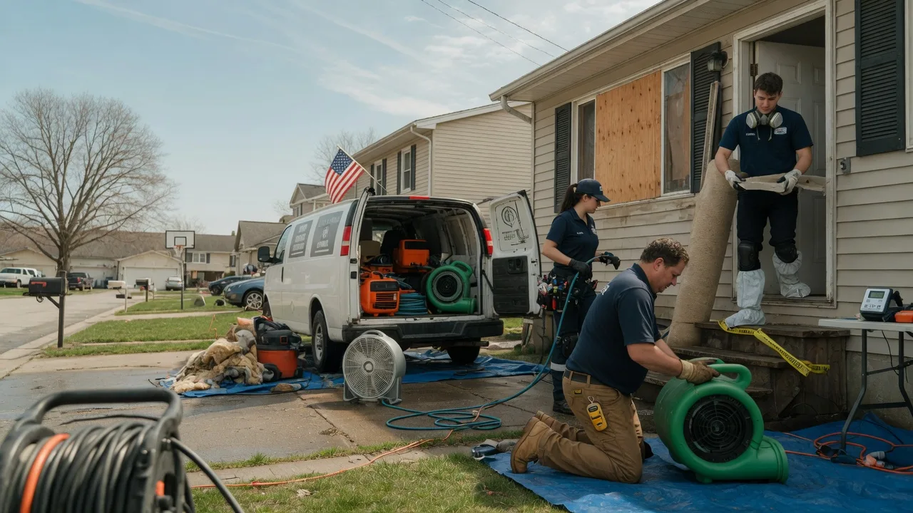 Water Damage Restoration in Rose, OK near me